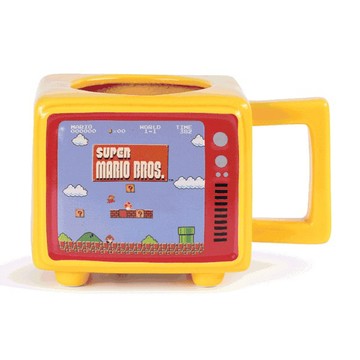 瑪利歐 Super Mario (Like A Boss)  英國進口溫感變色造型馬克杯