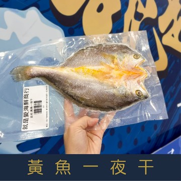 【就是愛海鮮】黃魚一夜干300±10%/隻 黃魚的肉質美味，是頂級食用魚之一 [量大可配合批發/團購]