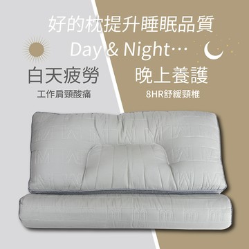 【多利寶寢具】VICTORIA_肩頸釋壓記憶舒眠枕頭(1顆)