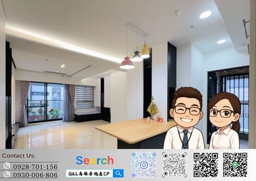 文山特區｜典雅裝潢｜優質2房1開放空間+雙車位｜高雄市三民區文濱路