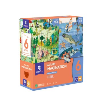 澳洲 mierEdu - 益智學習拼圖Level 6-大自然 ME646