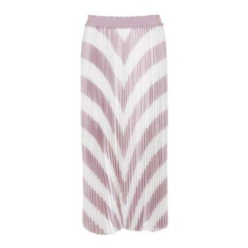 【血虧出清】女裝M 春夏 甜美風花邊V字百褶半裙JORO