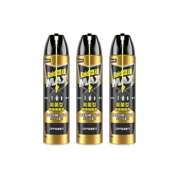 Raid 3入組｜殺菌型蟑螂螞蟻藥-A 500ml