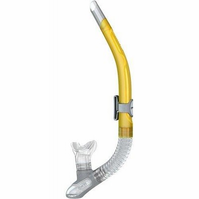 Mares Ergo Silicone Dry Snorkel with Exhaust Valve and Ergonomic Design