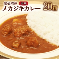 気仙沼産 メカジキカレー 180g×20箱   気仙沼市物産振興協会   宮城県 気仙沼市 [20560136] カレー レトルト かれー 食品