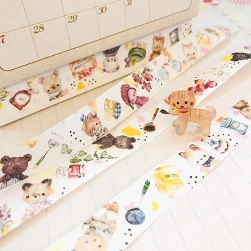 1.5CM水彩和紙紙膠帶(7米)【Make today great】