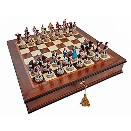 American Civil War Generals Chessmen on Black/Maple Chest Chess Set – Fancy  Chess