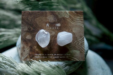 CRACK | 礦物系耳環 |  EARRINGS