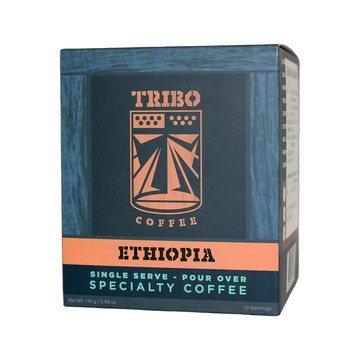 TRIBO COFFEE 衣索比亞 西達摩 濾掛式咖啡 淺焙  11g  10包  1盒