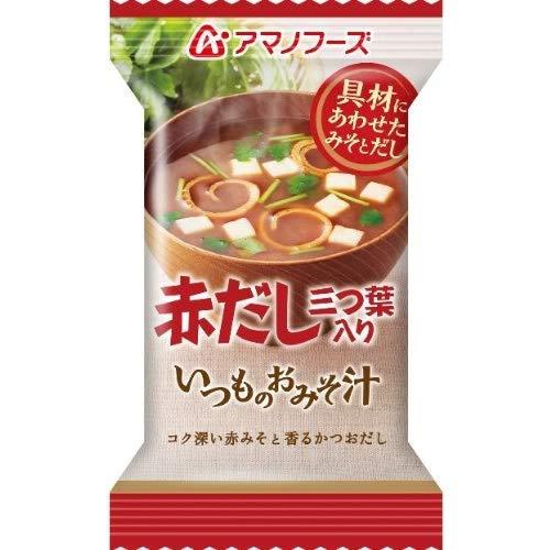 アマノフーズ フリーズドライ いつものおみそ汁 5種セットC 10食×3箱入