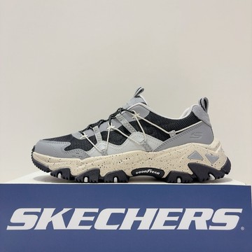 SKECHERS D'LITES HIKER 女生 灰色 黑色 耐磨 輪胎底 老爹鞋 運動 休閒鞋 180129BKGY