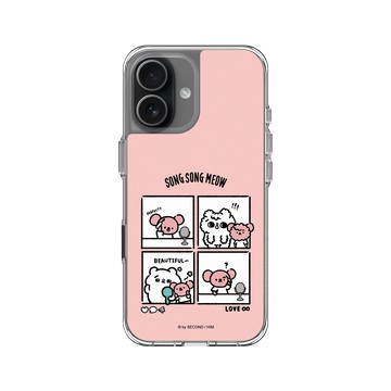 iPhone 17 Clear Case（相機按鈕） 透明 - 爽爽貓 Song Song Meow by SECOND - 一起變美吧