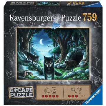 Ravensburger 維寶 拼圖  759片  Escape系列 狼群的詛咒  1盒