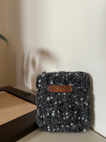 星空灰 ㅣ 手織零錢包/卡套