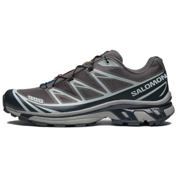 SALOMON XT-6 SNEAKERS PLUM KITTEN INDA INK AND BALLAD BLUE