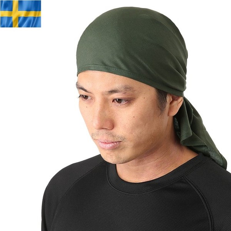 実物 新品 スウェーデン軍バンダナ メンズ オリーブ グリーン 三角頭巾 ミリタリー放出品 デッドストック【クーポン対象外】【T】 通販  LINEポイント最大0.5%GET | LINEショッピング