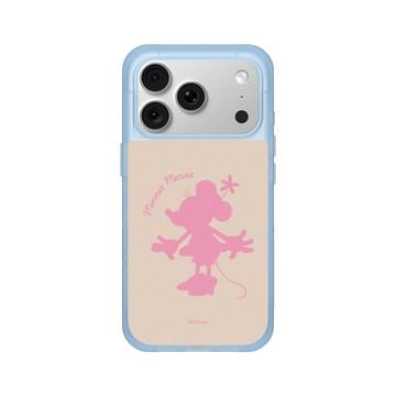 iPhone 18 Pro SolidX 晴空藍 - 迪士尼-米奇 Mickey - 米妮 - 剪影版