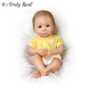 Sweet Joy Lifelike Baby Doll by Ashton Drake ドール 人形 フィギュア