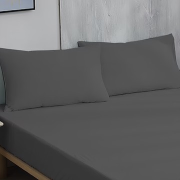 伊舒爾 3m銀離子防水枕頭保潔墊 2個 100%Polyester極細網眼透氣布+3M吸濕排汗技術+銀離子抗菌添加  76 x 46cm  深灰色