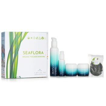 Seaflora Seaflora 有機 thalasso 護膚美肌抗老套裝 5pcs-組合
