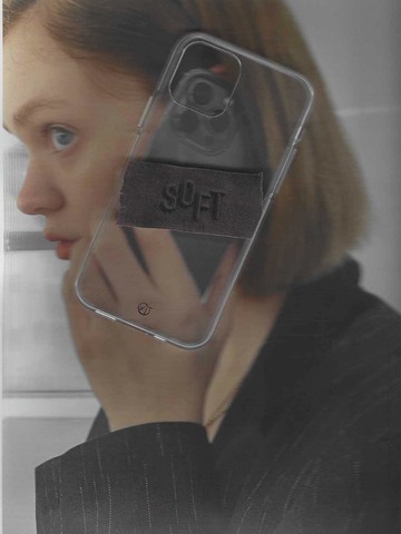 SOFT TAPE JELLY PHONE CASE [BLACK]