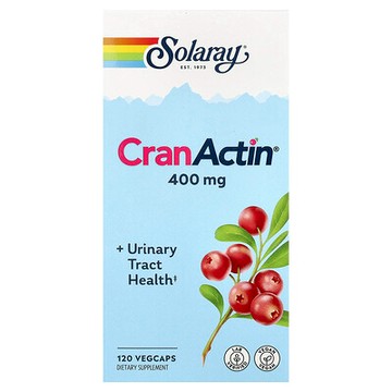 Solaray, CranActin®，尿路健康，120 粒素食膠囊
