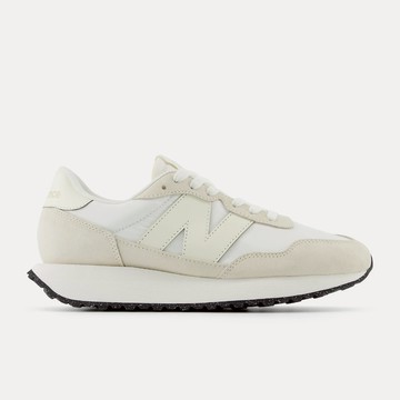 【NEW BALANCE】 237系列 休閒鞋 女款 米白色 復古鞋 麂皮 休閒 穿搭 WS237CG