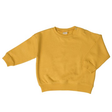 akachan honpo - 長袖經典休閒上衣-黃色