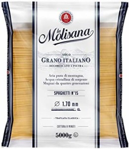 La Molisana（ラ・モリサーナ）スパゲッティ イタリア産 パスタ 1.7mm(No.15) 5kg?