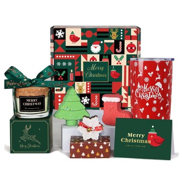 聖誕節【交換禮物首選】Christmas Gifts 聖誕節7件禮物禮盒 聖誕節禮物｜聖誕放鬆SPA禮盒組