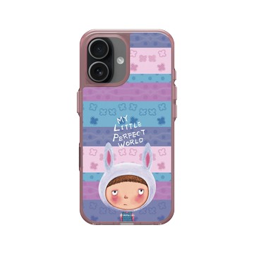 iPhone 17 Clear (相機按鈕) 晶醺玫 - 幾米 Jimmy Liao - 我不是完美小孩-完美的幸福