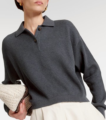 Brunello Cucinelli Cotton polo sweater