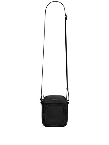 Saint Laurent - City messenger bag - men - Polyamide/Brass - One Size - Black