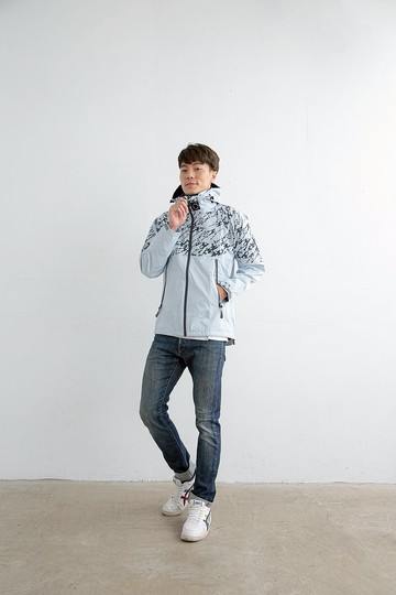 Supernova 超新星防水透氣機能外套-銀河灰