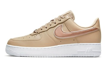 WMNS AIR FORCE 1 07 ESSENTIAL HEMP METALLIC ROSE GOLD