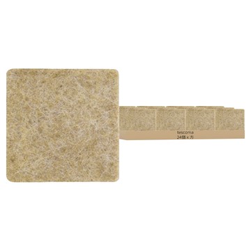 tescoma Presto 毛氈椅腳墊 方  2.5 x 2.5 x 0.5cm  24個