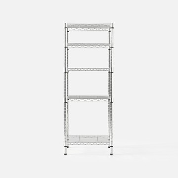 特力屋鍍鉻五層架寬46*深46*高120公分