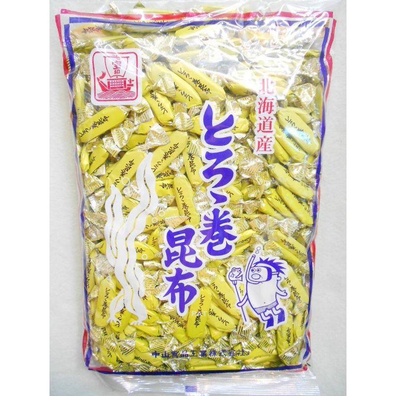 中山食品工業 とろろ巻昆布１ｋｇ×１袋