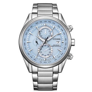 CITIZEN 星辰希望之藍限定款電波腕錶/43mm/AT8260-69M