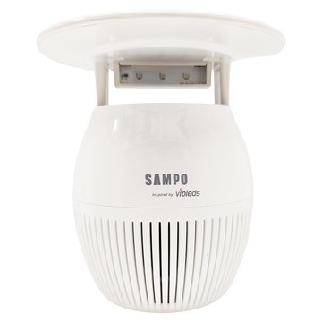 SAMPO 聲寶 3W強效UV捕蚊燈 含變壓器 + 說明書 275 x 195 x 195mm 家用型 適用100~240V 935g  ML-W031D  1組