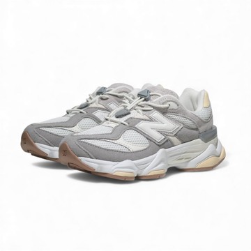 NEW BALANCE 童鞋 NB 9060 灰黃色 鞋扣 免綁鞋帶 中童 PV9060AB