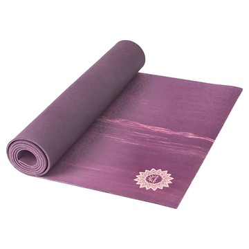 Miracle 墨瑞革 乾溼止滑專業型入定式天然橡膠瑜珈墊4.5mm  180 x 61cm  紫色  1個