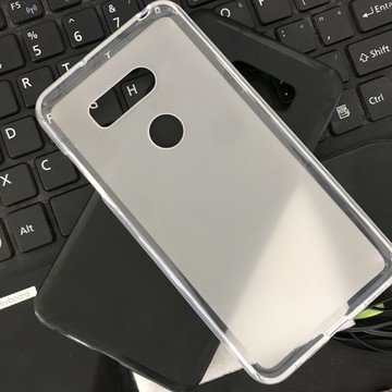 適用LG V40 thinQ+ V405UA透明硅膠套 LG V40手機套 保護殼鋼化膜