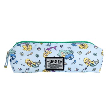 HUGGER 筆袋/鉛筆盒 大容量 防潑水輕量化耐用材質  美人魚  1個