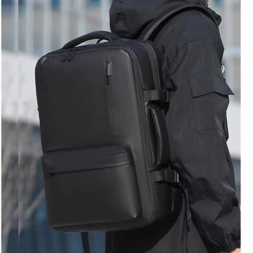 【BONum 博紐】行旅者大容量筆電後背包附鞋袋