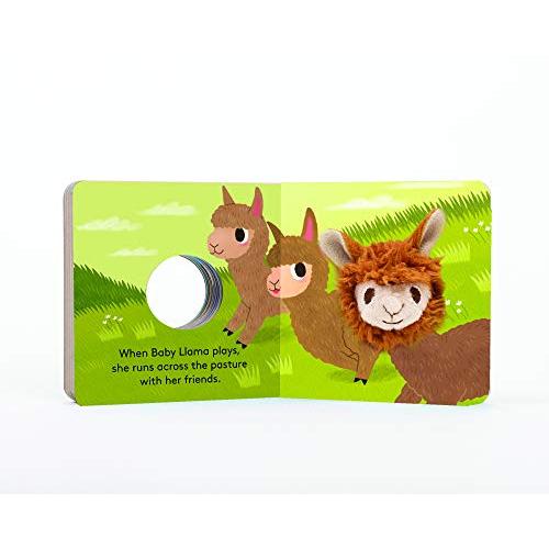 Baby Llama: Finger Puppet Book: (Finger Puppet Book for Toddlers and Babies