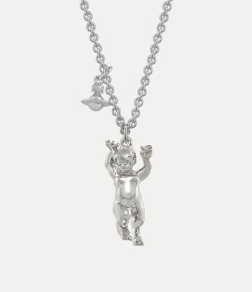 Vivienne Westwood Man. Satyr Pendant Necklace Silver Men