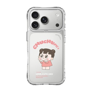 【插畫家聯名】啾啾妹可愛賣萌抗黃防摔MagSafe iPhone手機殼