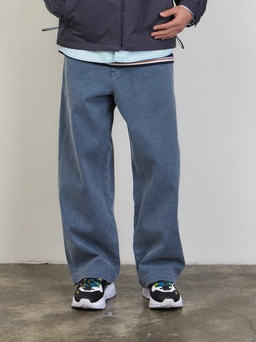 PIGMENT CURVED WIDE DENIM