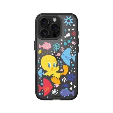 iPhone 16 Pro Clear (相機按鈕) 酷墨灰 - 樂一通 Looney Tunes - 崔弟的海洋探險